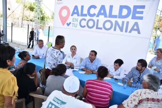 CUMPLE PROGRAMA ALCALDE EN TU COLONIA CON NECESIDADES DE LOS CIUDADANOS ADRE