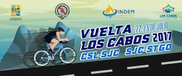 INVITA EL INSTITUTO DEL DEPORTE A LA CARRERA DE CICLISMO “VUELTA LOS CABOS 2017” EN CSL Y SJC