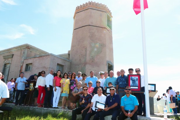 03 REALIZAN CEREMONIA CIVICA CONMEMORATIVA 113 ANIVERSARIO DEL FARO VIEJO DE CABO FALSO EN CSL