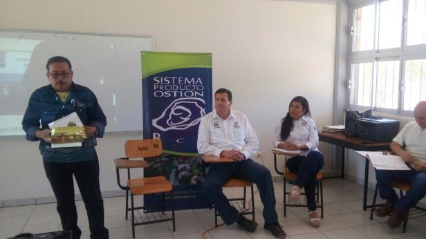 03.- Sec. de Desarrollo, Adrían Cordero Esparza encabezó asamblea del comité sistema producto Ostión.