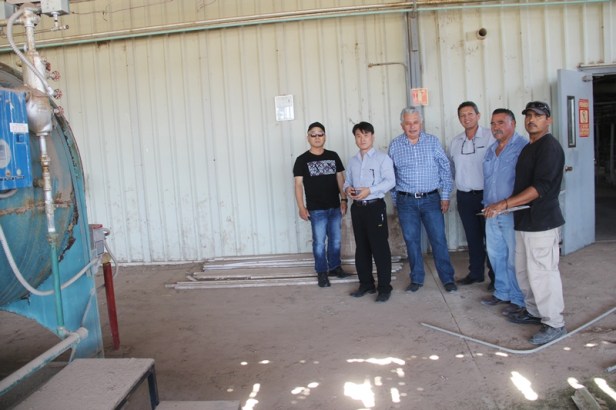 04.- Se traba gob. Estatal y Municipal, en la promoción de instalaciones de maquiladora, para buscar mejor propuesta, señala Sec. Gral. Trinidad Cota al recibir a nuevos empresarios..JPG