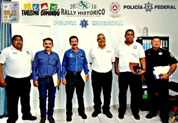 01.-Autoridades Municipales y de diversas instituciones, se reunen para prever cualquier situación por el paso de “Rally Histórico Transpeninsular 2018”.jpg