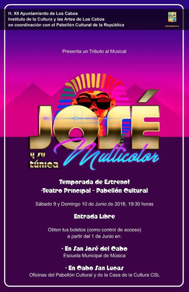 02 SE INVITA AL ESTRENO DEL MUSICAL JOSE Y SU TÚNICA MULTICOLOR