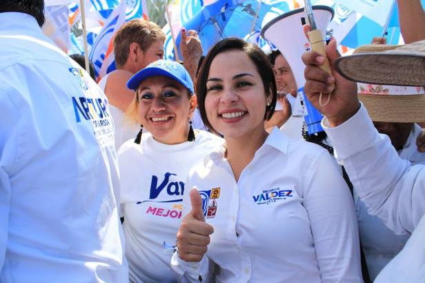 MICHELLE VALDEZ LLAMA A EJERCER EL DERECHO AL VOTO DE MANERA PACÍFICA