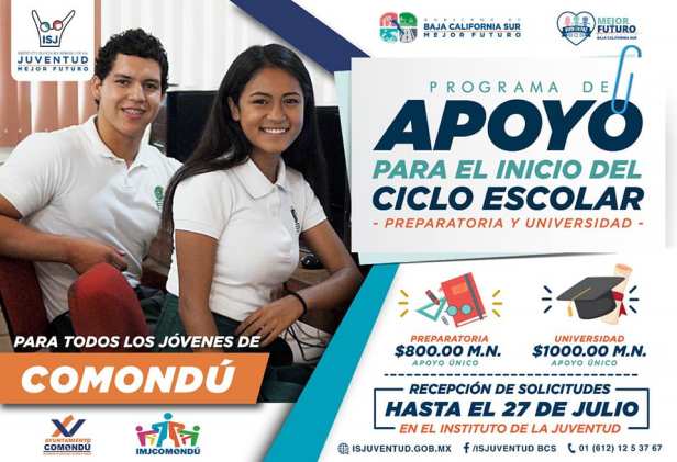 01.- Instituto Municipal de la juventud invita a Estudiantes  a inscribirse y recibir beneficios del programa..jpg