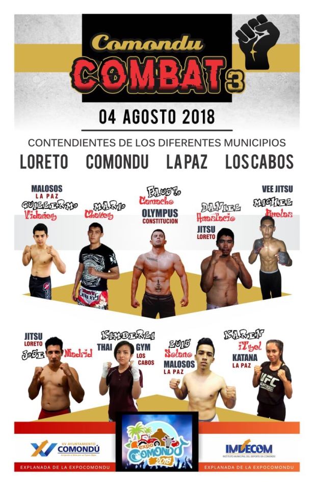 01.- Por 1era. vez dentro de la Expo Comondú, Combat3, el sábado 4 de agosto..JPG