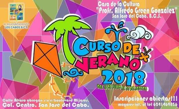 02 ESTE VERANO, SE OFRECERÁN 12 CURSOS EN CASA DE LA CULTURA _PROFR. ALFREDO GREEN GONZÁLEZ_