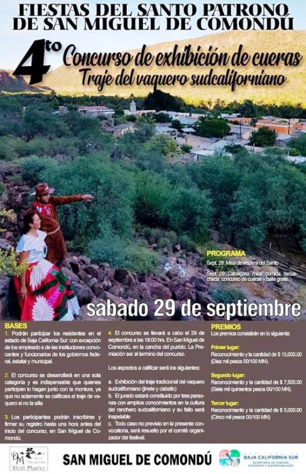 01.-En el marco de fiestas patronales de San Miguel de Comondú, se organiza 4to, Concurso de cueras, traje regional sudcaliforniano..jpg