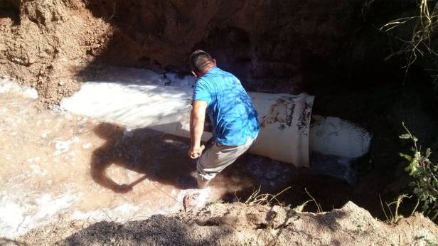 Comunicado de prensa OOMSAPAS No17, repara SAPA La Paz acueducto El Carrizal -La Paz (1).jpeg