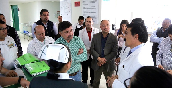 Recorre el Delegado regional del IMSS