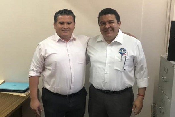 Diputado Humberto Arce y Rector de la UABCS