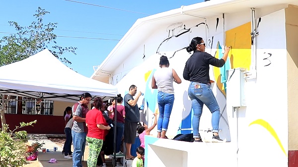 04 Concluye proyecto “Muralizate” en la colonia 4 de Marzo en Cabo