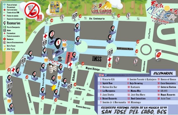04 Invita Ayuntamiento de Los Cabos a extremar precauciones por calles cerradas en Festival de la Música .jpeg