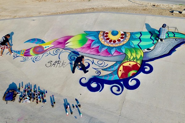 04 Con gran participación de jóvenes IMJUVE celebra concurso de murales UrbanArte