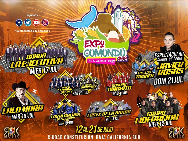 Este viernes la ingauración de la Expo Comondú 20196