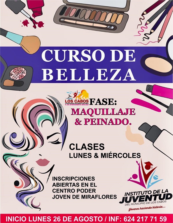 05 Te invita IMJUVE a Curso de Peinado y Maquillaje en Miraflores