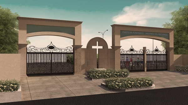NUEVA PROPUESTA DE FACHADA DEL PANTEÓN JARDINES DEL RECUERDO