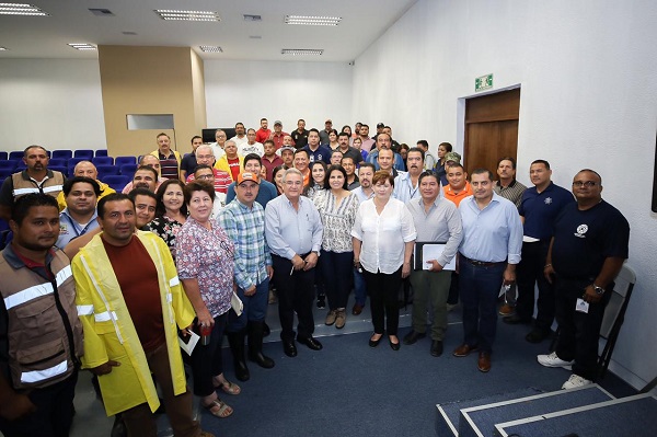 01 Supervisa alcaldesa Armida Castro zonas de riesgo y refugios temporales en Los Cabos