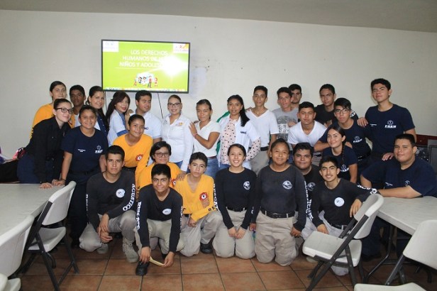 03 Gobierno Municipal capacita a Grupos Juveniles del Cuerpo de Bomberos de CSL.