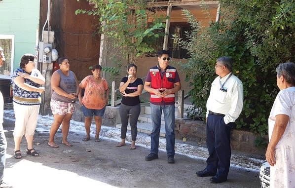 Dir. de Protección Civil con ciudadanos