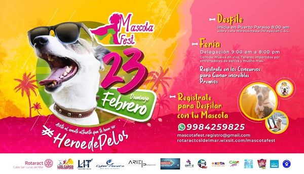 06 Se invita a participar en la primera edición de Mascota Fest 2020 en Cabo San Lucas.doc1