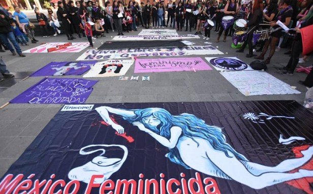 Manifestación feminicidios