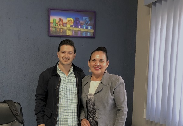 REUNIÓN CON LORENA HINOJOSA