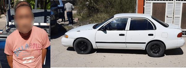 DETENIDO CONTRA LA SALUD Y VEHÍCULO 1680