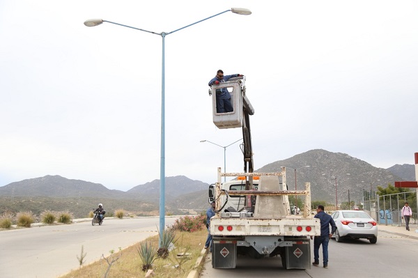 Nota 04 Servicios Públicos reporta más de 5 Mil luminarias habilitadas en el municipio de Los Cabos
