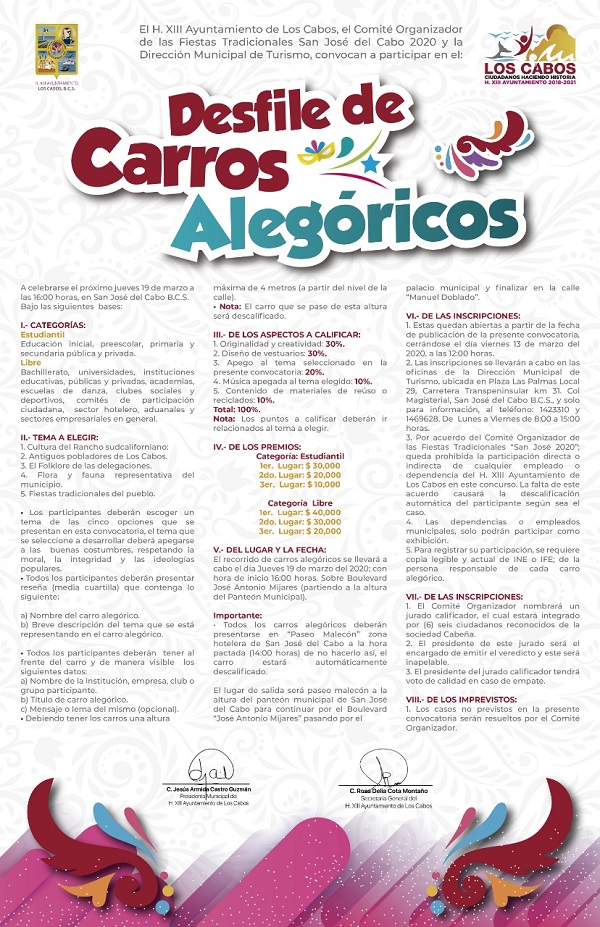 Nota 05 Desfile de Carros Alegóricos! 1