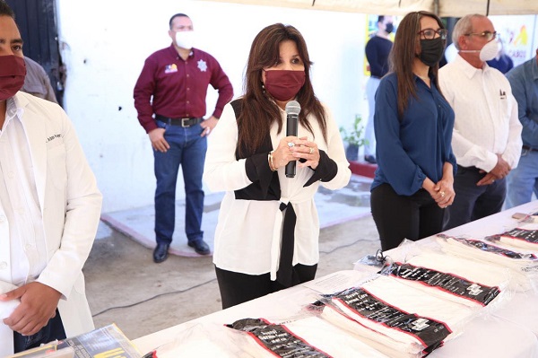 01 Alcaldesa Armida Castro Guzmán entregó equipo de prevención sanitaria al personal de Servicios Públicos 5