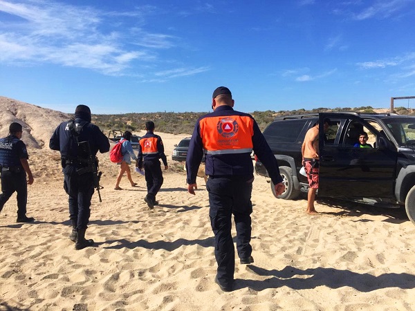 03 En plena fase 3 de COVID-19, más de 120 personas fueron retiradas de las playas de Los Cabos 1