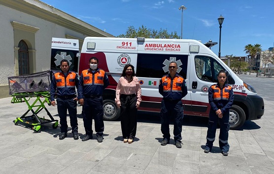 03 Protección Civil Los Cabos cuenta con ambulancias equipadas para el traslado de personas que puedan padecer COVID-19 2