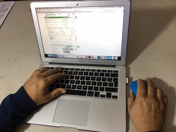 DESCARGA DEL RECIBO AGUA