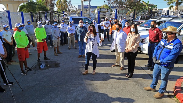 01 Encabeza alcaldesa Armida Castro la sanitización de unidades y oficinas del Ayuntamiento de Los Cabos 5
