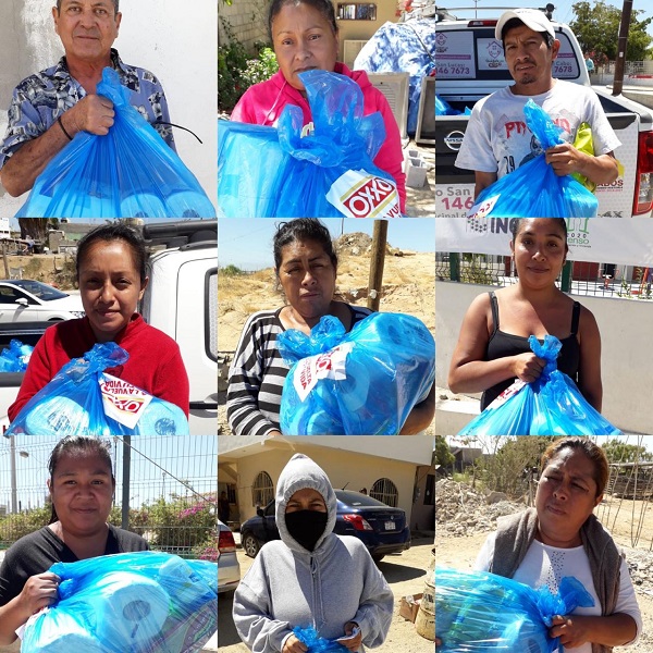 02 Brigadas del Gobierno de Los Cabos hacen entrega de apoyos alimenticios donados por empresa OXXO 3