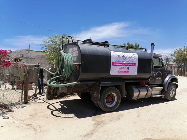 02 Más de 25 mil familias cabeñas beneficiadas durante la contingencia por el Programa de Reparto de Agua en Pipas del Gobierno de Armida Castro 3