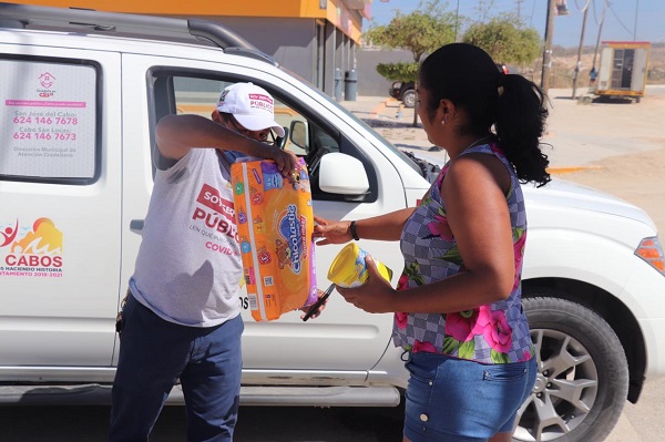 03 Más familias beneficiadas con la entrega de despensas que otorga el Gobierno de Los Cabos 1