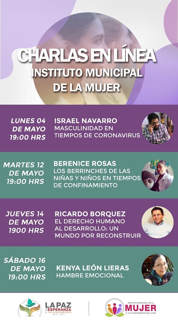 CHARLAS EN LÍNEA IMMUJER