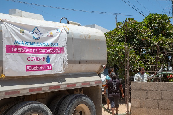 02 Oomsapas Los Cabos supera los 32 millones de litros entregados en los hogares, con el Programa de Reparto de Agua en Pipas 2