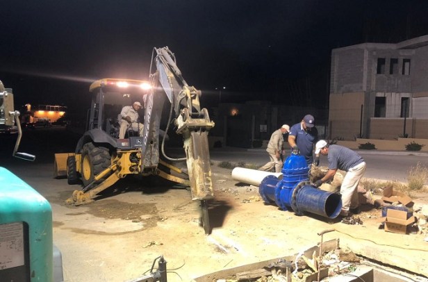 02 Tras la exitosa reparación en el acueducto de la desaladora, Oomsapas Los Cabos garantiza el abasto de agua potable a las colonias afectadas 1