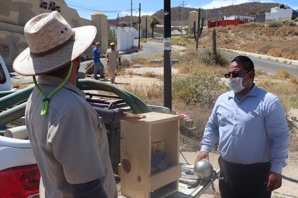 04 Oomsapas Los Cabos trabaja en beneficio de la ciudadanía atendiendo reportes de fugas 2