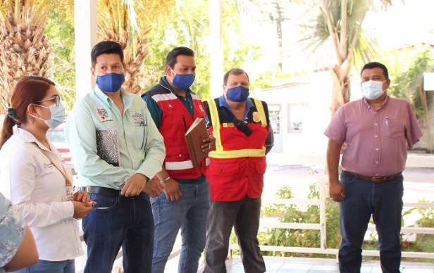 Director de Protección Civil, Lic. Jorge Reynos Girón