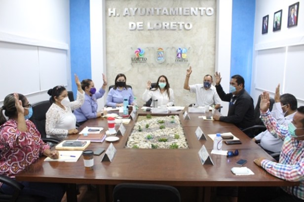 Foto 2 Aprueba Cabildo Loretano nuevas medidas preventivas frente a Covid19