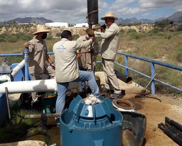 02 Mantenimiento a pozos de producción es esencial para atender la demanda de agua potable en temporada de calor- Oomsapas Los Cabos