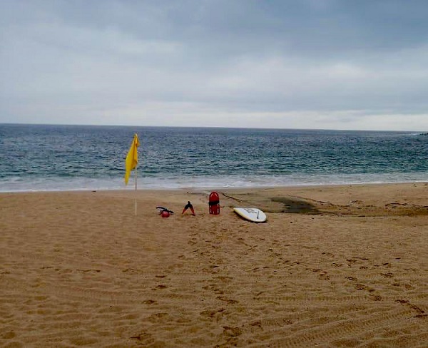 02 Playas del municipio con banderas amarillas y rojas_ Zofemat Los Cabos