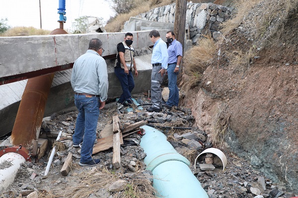 03 Evalúan Conagua y Oomsapas Los Cabos afectaciones por el huracán Genevieve1