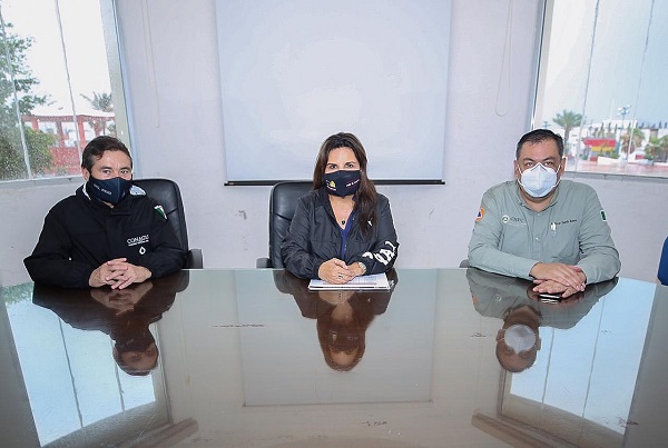 “De ser necesario se estarán habilitando más refugios en Los Cabos”, alcaldesa Armida Castro....