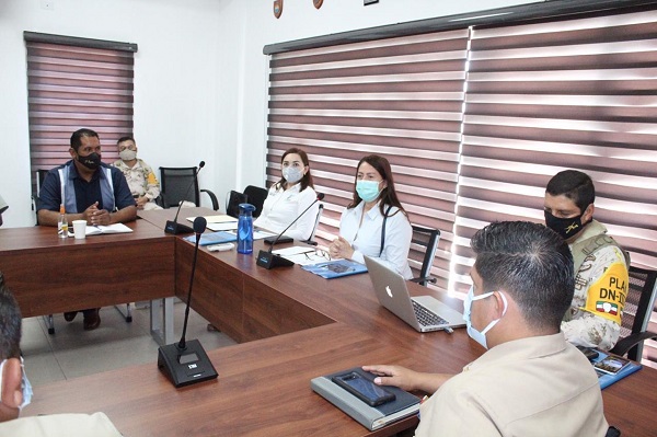 FOTO 1 REALIZAN REUNIÓN EN LORETO SOBRE AVANCES PREVENTIVOS PREVIO A LA TEMPORADA DE CICLONES Y HURACANES 2020.