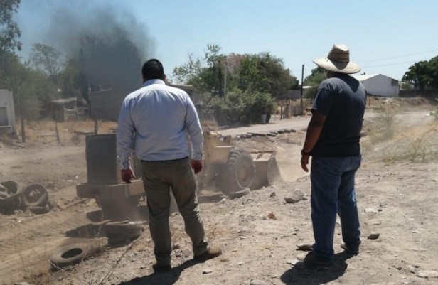 FOTO 2 REFUERZADIRECCIÓN DE ECOLOGÍA LIMPIEZA DE ARROYO LOS POTRERILLOS EN LORETO